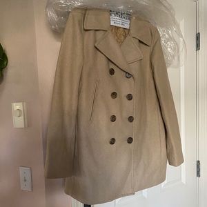 J crew peacoat wool medium